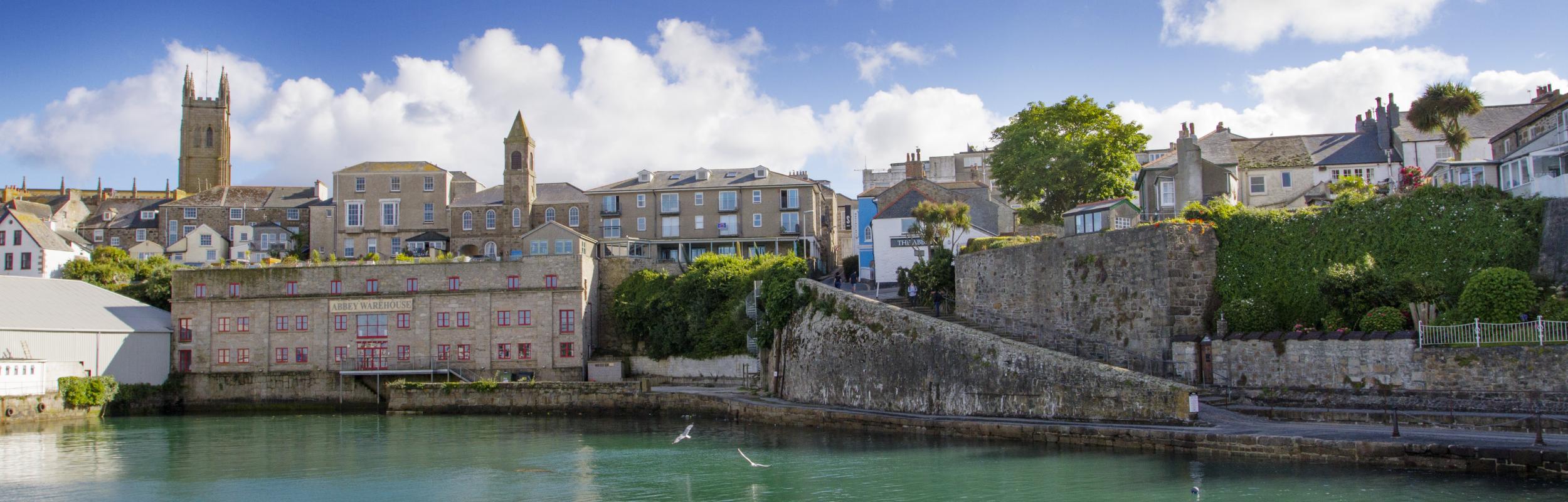 Penzance town vista
